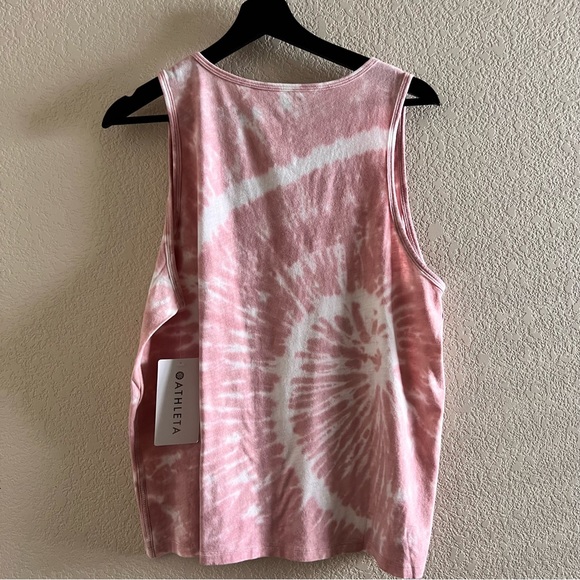 Athleta Organic Daily Tie Dye Printed Tank Size 1X NWT - Picture 4 of 7